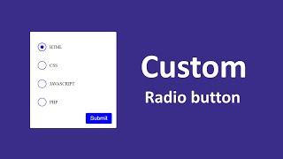 Custom Radio Button