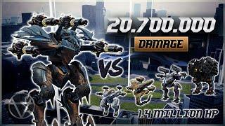 [WR]  20.7 Million Damage w/ 1 FAFNIR – Mk3 Gameplay | War Robots