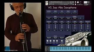 AKAI EWI4000s and VG Jazz Alto Saxophone sound library for NI Kontakt. Woodwind and brass vst plugin