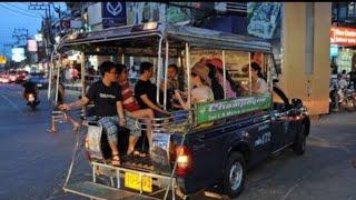 How/where to get the baht bus from Pattaya to Jomtien!