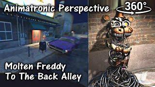 360°| FNAF6 Molten Freddy to the Back Alley - Animatronic Perspective [SFM] (VR Compatible)