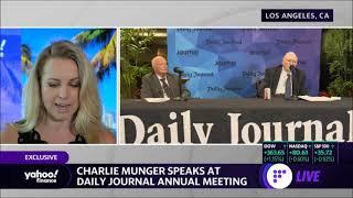 Charlie Munger 2021 Daily Journal Annual Meeting Highlights