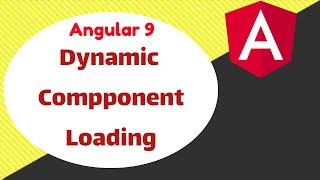 Dynamic component loading in Angular