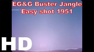 EG&G Buster Jangle Easy shot 1951