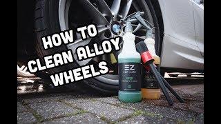 HOW TO CLEAN ALLOY WHEELS - TYRE & RIM *EZ CAR CARE*