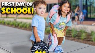 Neo & Abella's First Day of School!!!