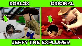 SML Movie vs SML ROBLOX:  Jeffy The Explorer! Side by Side