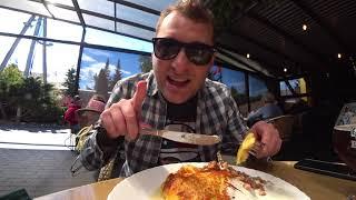 British guy tries Lithuanian food  Karmelava Tigrasa Vlog