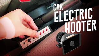 Car Electric Hooter | Super Loud Car Electric Hooter | Multiple Sound Options | AutoJin