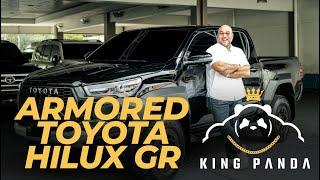 King Panda reviews the Armored Toyota Hilux GR
