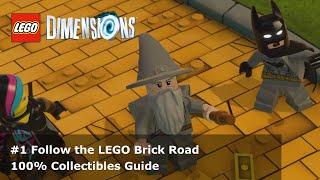 LEGO Dimensions 100% Guide - #1 Follow the LEGO Brick Road