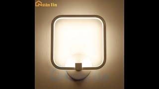 Đèn Led treo tường gắn tường trong nhà cầu thang Led 3 chế độ màu 8W 220V GT305 Ngân Tin