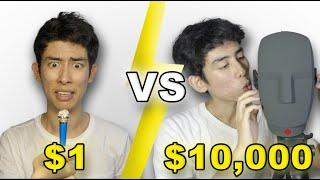 $1 Microphone vs $10,000 Microphone [ASMR]