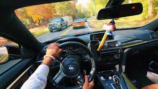 Ripping Backroads in My LOUD BMW 440I (POV)