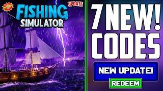 FRESH! CODES FISHING SIMULATOR ROBLOX CODES 2024 - FISHING SIMULATOR CODES 2024