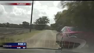 High-speed police chase caught on dashcam video