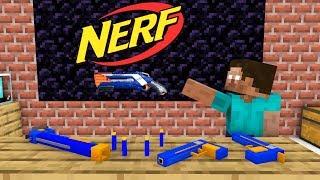 Школа монстров: вызов NERF WAR - Minecraft анимация