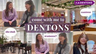 DENTONS LONDON (office tour & trainees interview)!!!