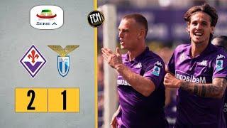 Fiorentina Lazio 2-1 || La doppietta di Gudmundsson che ribalta la partita ||