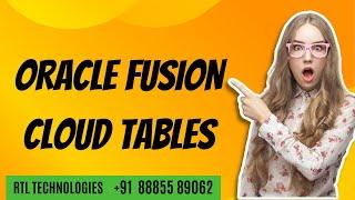 Oracle Fusion Cloud Tables | HCM | Finance | SCM | Real Time Training | Placement | Interview Clear