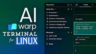 Finally! AI in the Heart of Linux • Warp - The Best AI Linux Terminal