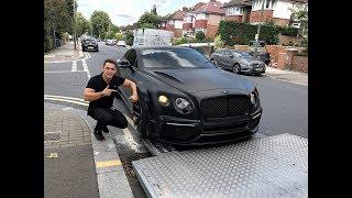 DELIVERY OF OUR REAL LIFE CUSTOM BATMAN BENTLEY 