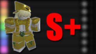 YBA SHINY STAND Tier List