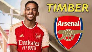 Jurrien Timber ● Welcome to Arsenal  Best Tackles, Skills & Passes