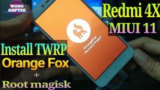 How to Install TWRP & root redmi 4X (santoni) MIUI 11