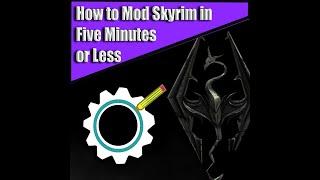 How To Mod Skyrim from Gamepass in Five Minutes or Less