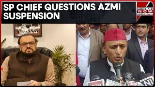 Abu Azmi Faces Suspension As Aurangzeb Remark Draws Backlash; SP Chief Questions | Maharashtra