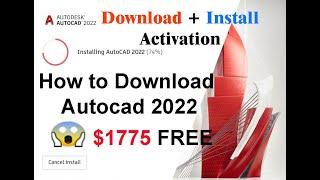 How to download autocad 2022// অটোক্যাড 2022 ডাউনলোড করার সবচেয়ে সহজ উপায়//AutoCAD 2022