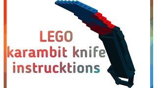 LEGO karambit knife instructions (KARAMBIT)