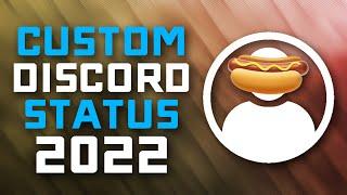 How to Set / Control Discord Status 2022 - Custom & Game Status