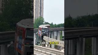 This Train Track Can Move on Its Own, Advanced Technology in China #train#tech#country