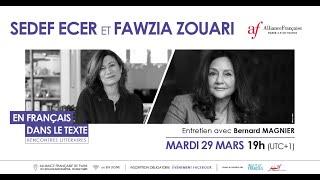 En français dans le texte avec Sedef Ecer et Fawzia Zouari