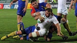 Mamuka Gorgodze Try vs Romania RWC 2011