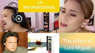 Filipina Sister's Trying to sing Luis Miguel song "LA INCONDITIONAL" (the effect of luis miguel)