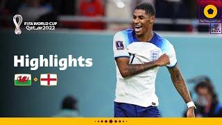 Rashford hits EMPHATIC double  | Wales v England | FIFA World Cup Qatar 2022