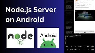 Node.js server on Android