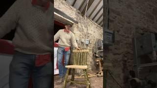 Making a stick chair from green wood #ireland #woodwork #handtools #chairmaking #handtools