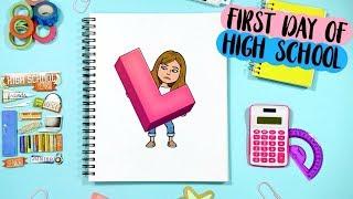 DRAW MY LIFE: FIRST DAY OF HIGH SCHOOL!