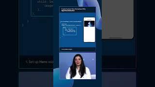 Create custom hero animations in Flutter With flightShuttleBuilder #Shorts