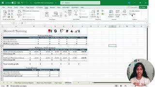 SAM Project 1a Excel Module 09 Formula Auditing, Data Validation | Fareya Suzana