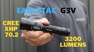 Eagletac G3V | CREE XHP 70.2 3200 Lumens