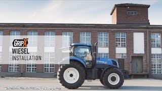 Nordic Traction - GripX Wiesel Snow Chain Installation