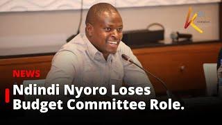 Ndindi Nyoro and Gachagua Allies Ousted from Key Parliamentary Committees.