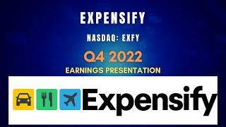 Expensify EXFY Q4 2022 Earnings Presentation