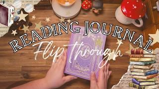 2024 READING JOURNAL FLIP THROUGH - whole year