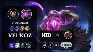 Vel'Koz Mid vs Katarina - EUNE Challenger Patch 10.11